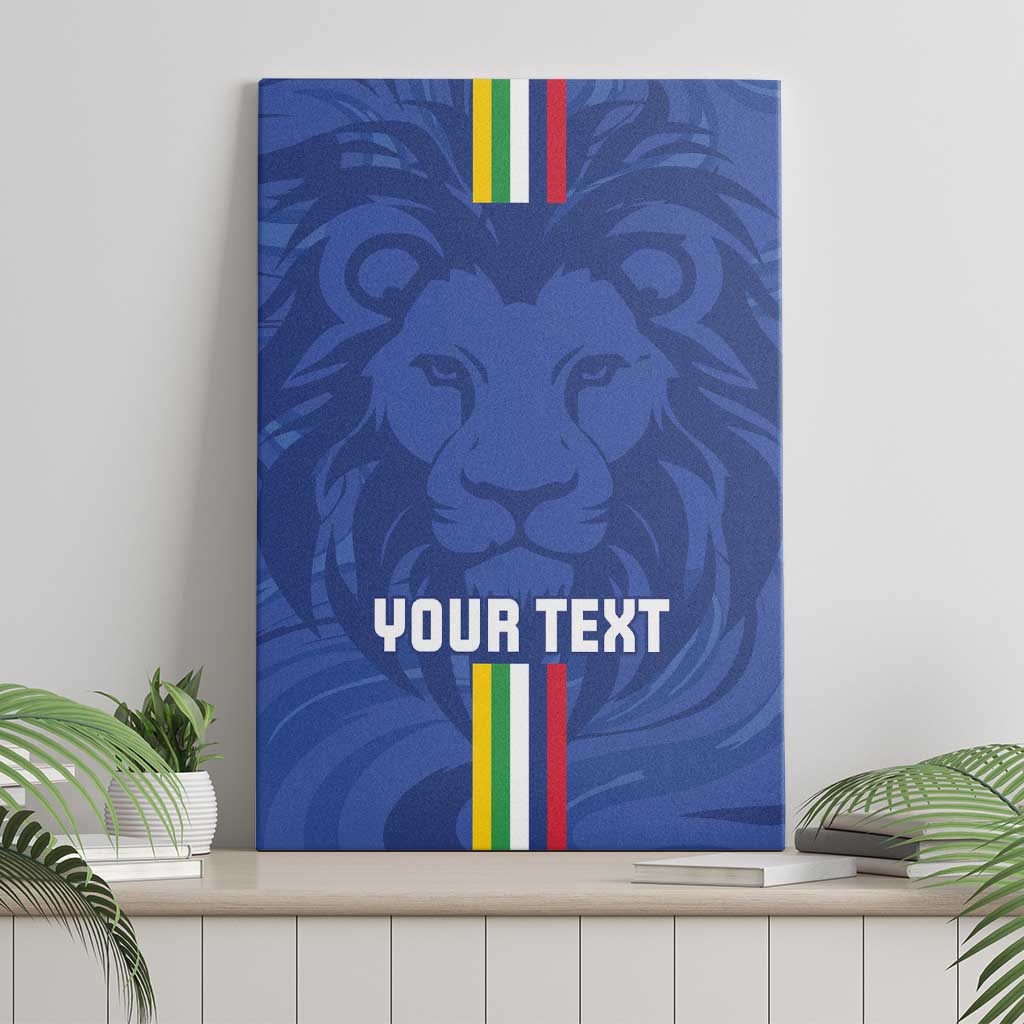 Custom Central African Republic Football Canvas Wall Art Go Les Fauves Go