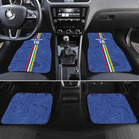Custom Central African Republic Football Car Mats Go Les Fauves Go