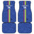 Custom Central African Republic Football Car Mats Go Les Fauves Go