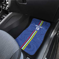 Custom Central African Republic Football Car Mats Go Les Fauves Go