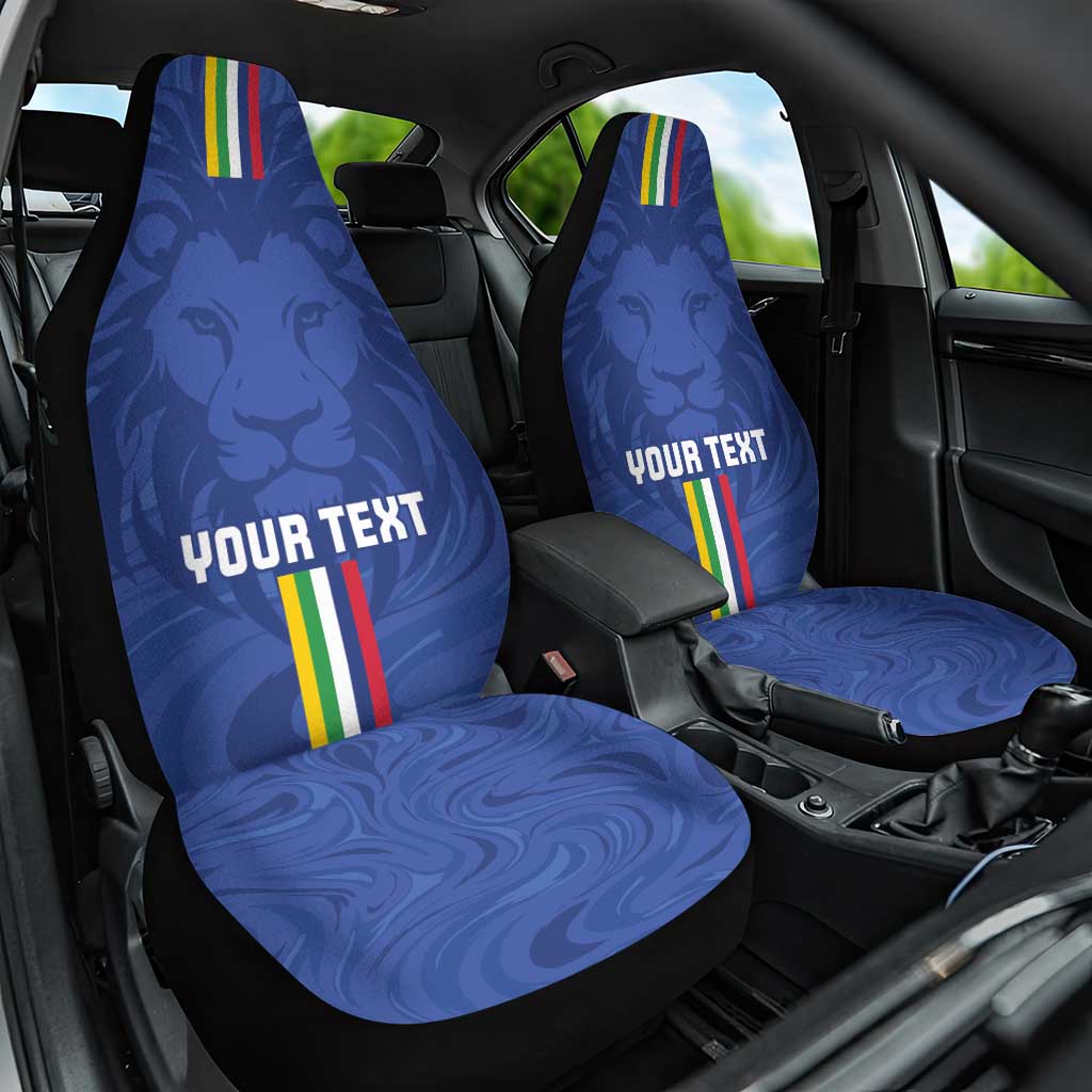 Custom Central African Republic Football Car Seat Cover Go Les Fauves Go