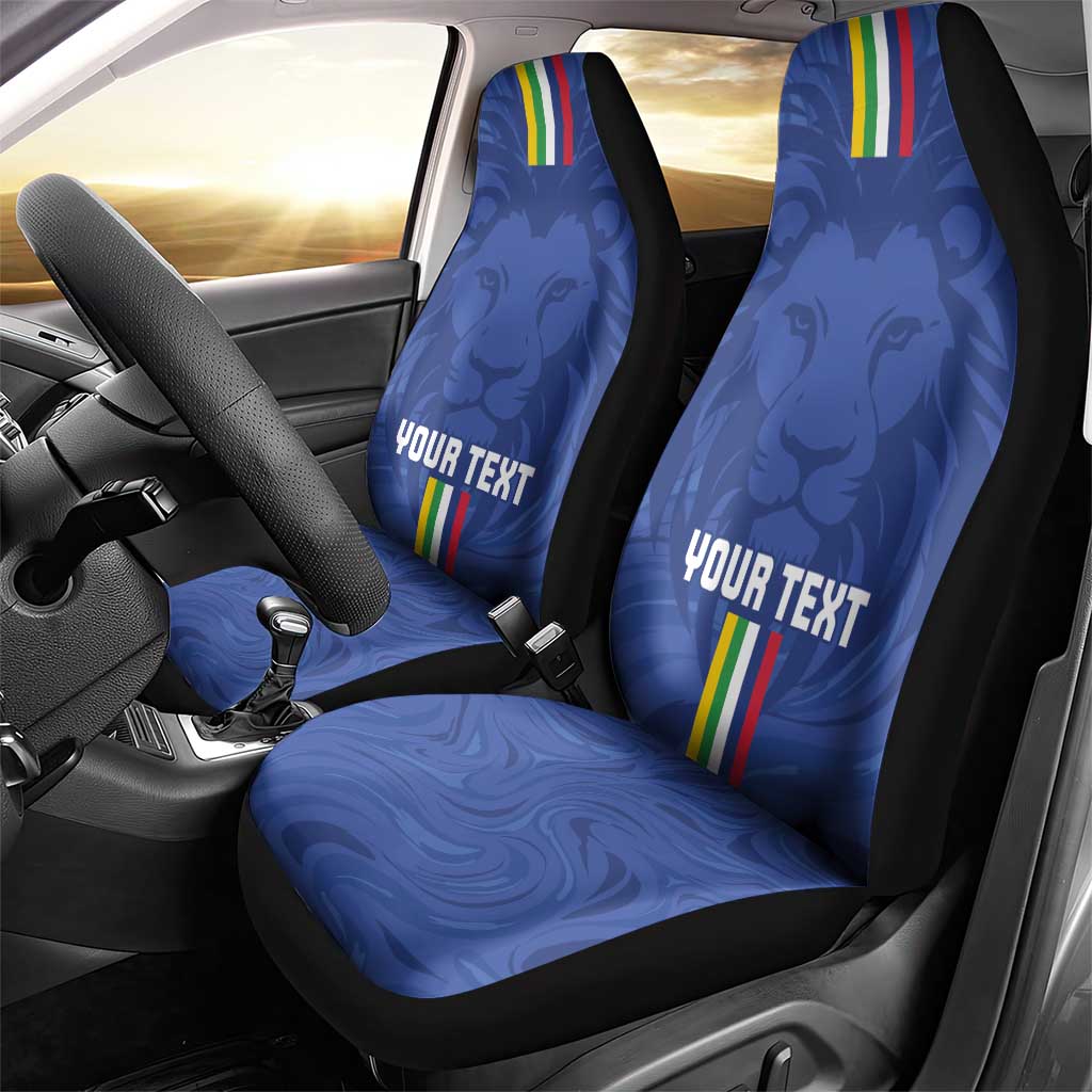 Custom Central African Republic Football Car Seat Cover Go Les Fauves Go