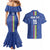 Custom Central African Republic Football Couples Matching Mermaid Dress and Hawaiian Shirt Go Les Fauves Go