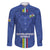 Custom Central African Republic Football Family Matching Long Sleeve Bodycon Dress and Hawaiian Shirt Go Les Fauves Go