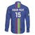 Custom Central African Republic Football Family Matching Long Sleeve Bodycon Dress and Hawaiian Shirt Go Les Fauves Go