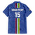 Custom Central African Republic Football Family Matching Summer Maxi Dress and Hawaiian Shirt Go Les Fauves Go