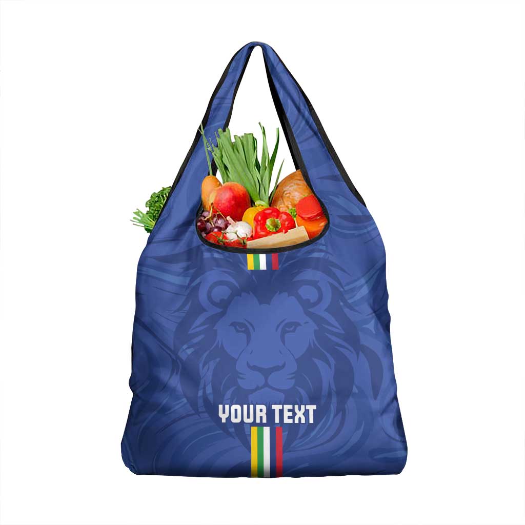 Custom Central African Republic Football Grocery Bag Go Les Fauves Go
