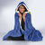 Custom Central African Republic Football Hooded Blanket Go Les Fauves Go