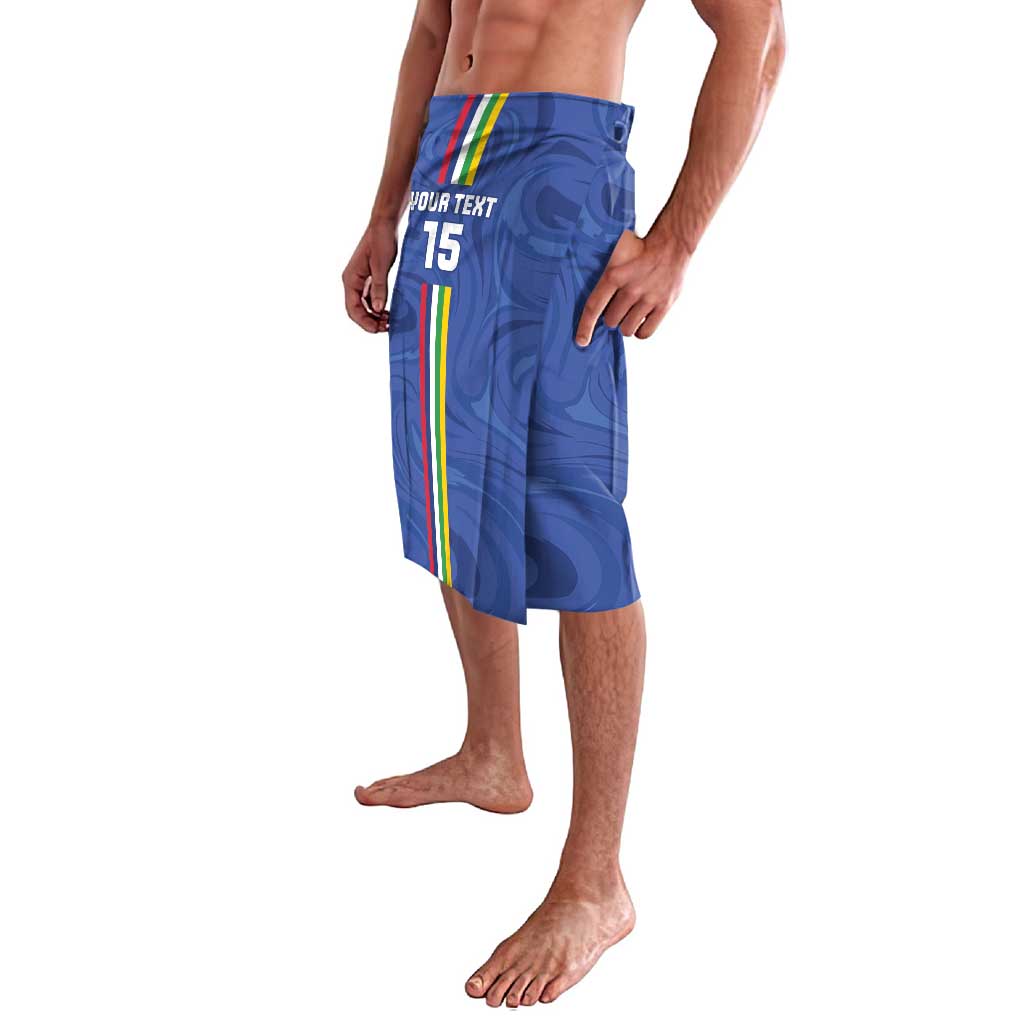 Custom Central African Republic Football Lavalava Go Les Fauves Go