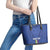 Custom Central African Republic Football Leather Tote Bag Go Les Fauves Go