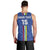 Custom Central African Republic Football Men Tank Top Go Les Fauves Go