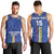 Custom Central African Republic Football Men Tank Top Go Les Fauves Go