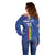 Custom Central African Republic Football Off Shoulder Sweater Go Les Fauves Go