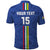 Custom Central African Republic Football Polo Shirt Go Les Fauves Go