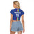 Custom Central African Republic Football Raglan Cropped T Shirt Go Les Fauves Go