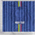 Custom Central African Republic Football Shower Curtain Go Les Fauves Go