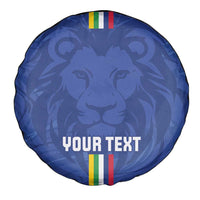 Custom Central African Republic Football Spare Tire Cover Go Les Fauves Go