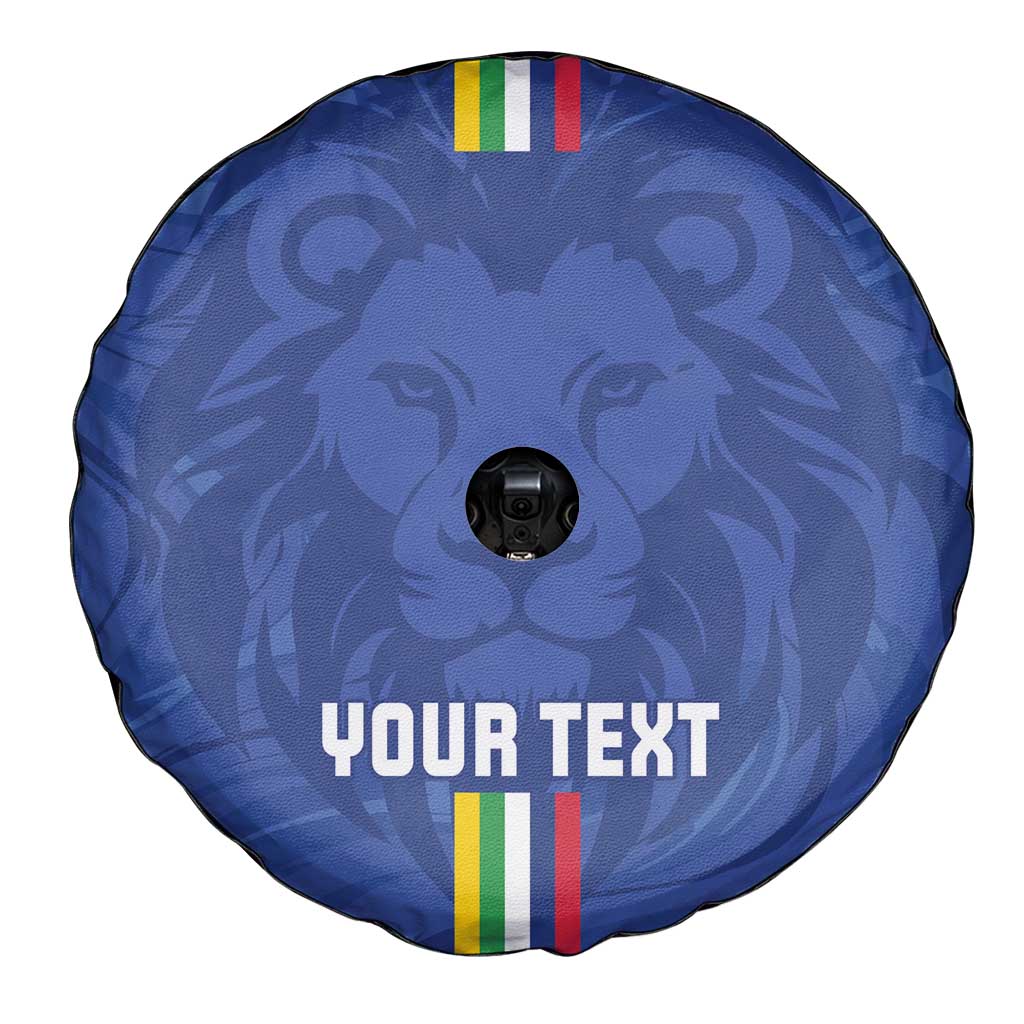 Custom Central African Republic Football Spare Tire Cover Go Les Fauves Go