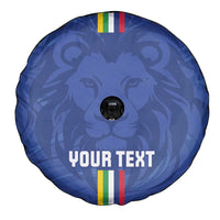 Custom Central African Republic Football Spare Tire Cover Go Les Fauves Go