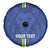 Custom Central African Republic Football Spare Tire Cover Go Les Fauves Go