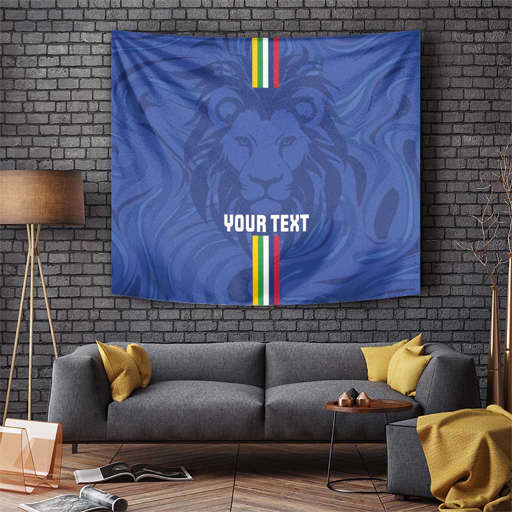 Custom Central African Republic Football Tapestry Go Les Fauves Go