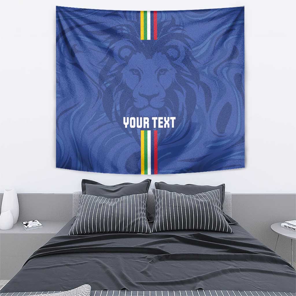 Custom Central African Republic Football Tapestry Go Les Fauves Go