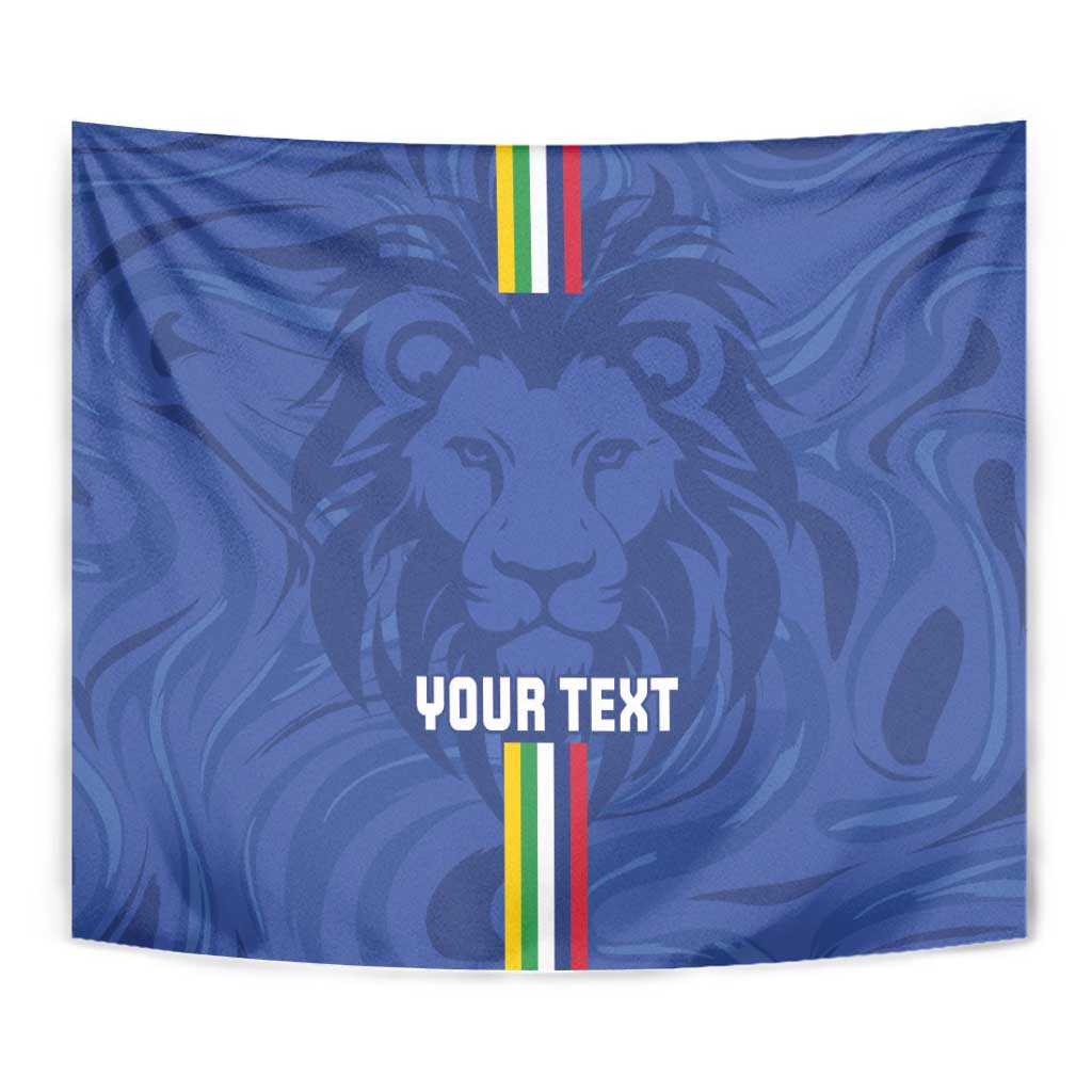 Custom Central African Republic Football Tapestry Go Les Fauves Go