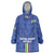 Custom Central African Republic Football Wearable Blanket Hoodie Go Les Fauves Go