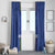 Custom Central African Republic Football Window Curtain Go Les Fauves Go