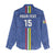Custom Central African Republic Football Women Casual Shirt Go Les Fauves Go