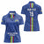 Custom Central African Republic Football Women Polo Shirt Go Les Fauves Go