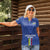 Custom Central African Republic Football Women Polo Shirt Go Les Fauves Go