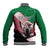 Personalized Sudan Baseball Jacket Sudanese Secretary Bird Flag Style