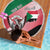 Personalized Sudan Beach Blanket Sudanese Secretary Bird Flag Style