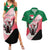 Personalized Sudan Couples Matching Summer Maxi Dress and Hawaiian Shirt Sudanese Secretary Bird Flag Style