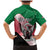 Personalized Sudan Family Matching Mermaid Dress and Hawaiian Shirt Sudanese Secretary Bird Flag Style