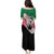 Personalized Sudan Family Matching Puletasi and Hawaiian Shirt Sudanese Secretary Bird Flag Style
