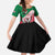 Personalized Sudan Family Matching Summer Maxi Dress and Hawaiian Shirt Sudanese Secretary Bird Flag Style