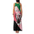 Personalized Sudan Family Matching Tank Maxi Dress and Hawaiian Shirt Sudanese Secretary Bird Flag Style