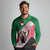 Personalized Sudan Long Sleeve Polo Shirt Sudanese Secretary Bird Flag Style