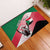 Personalized Sudan Rubber Doormat Sudanese Secretary Bird Flag Style