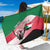 Personalized Sudan Sarong Sudanese Secretary Bird Flag Style