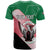 Personalized Sudan T Shirt Sudanese Secretary Bird Flag Style