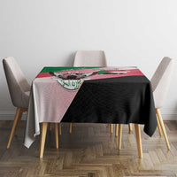 Personalized Sudan Tablecloth Sudanese Secretary Bird Flag Style