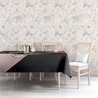 Personalized Sudan Tablecloth Sudanese Secretary Bird Flag Style