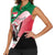 Personalized Sudan Women Sleeveless Polo Shirt Sudanese Secretary Bird Flag Style