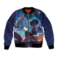 Black Girls Book Lovers Bomber Jacket Just A Girl Who Loves Books