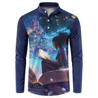 Black Girls Book Lovers Button Sweatshirt Just A Girl Who Loves Books