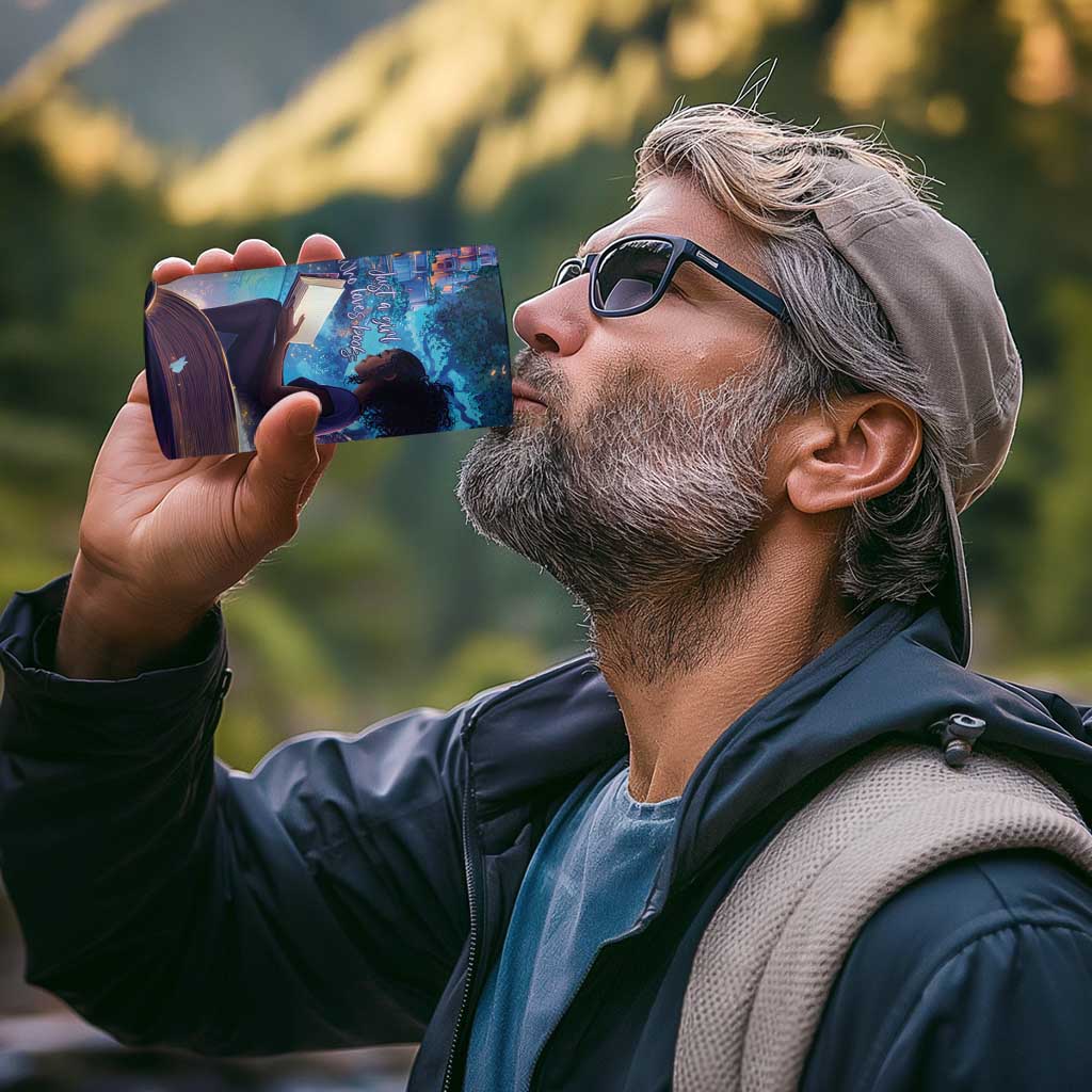 Black Girls Book Lovers 4 in 1 Can Cooler Tumbler Just A Girl Who Loves Books