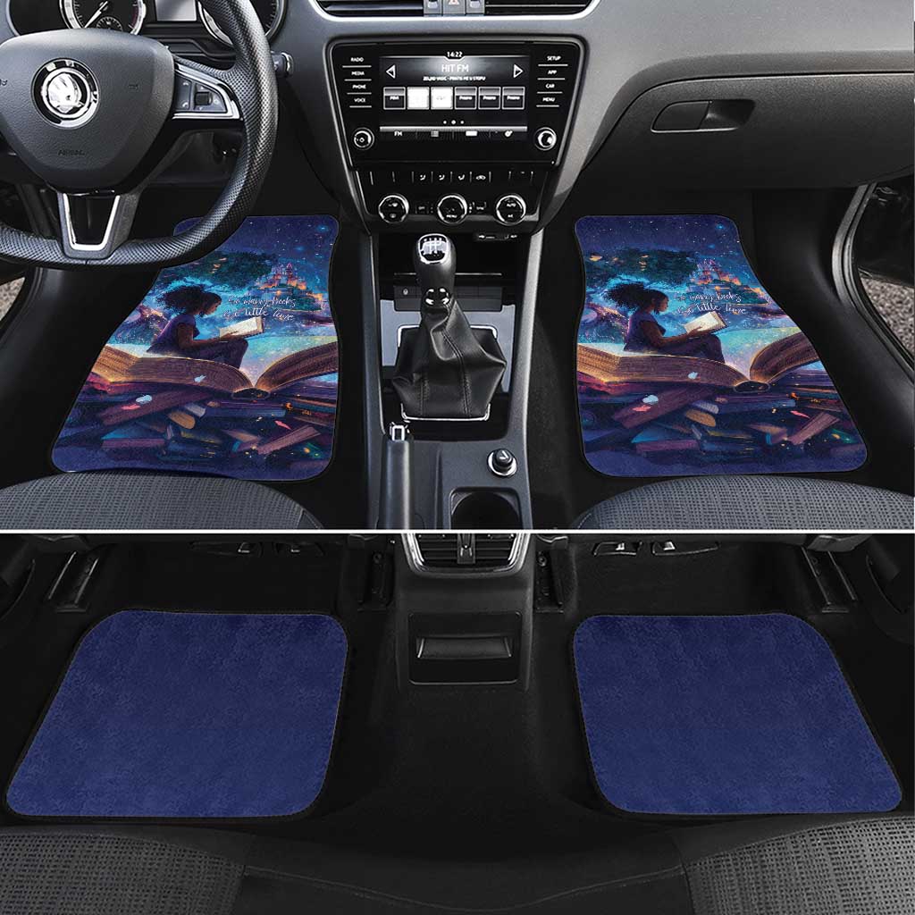 Black Girls Book Lovers Car Mats Just A Girl Who Loves Books